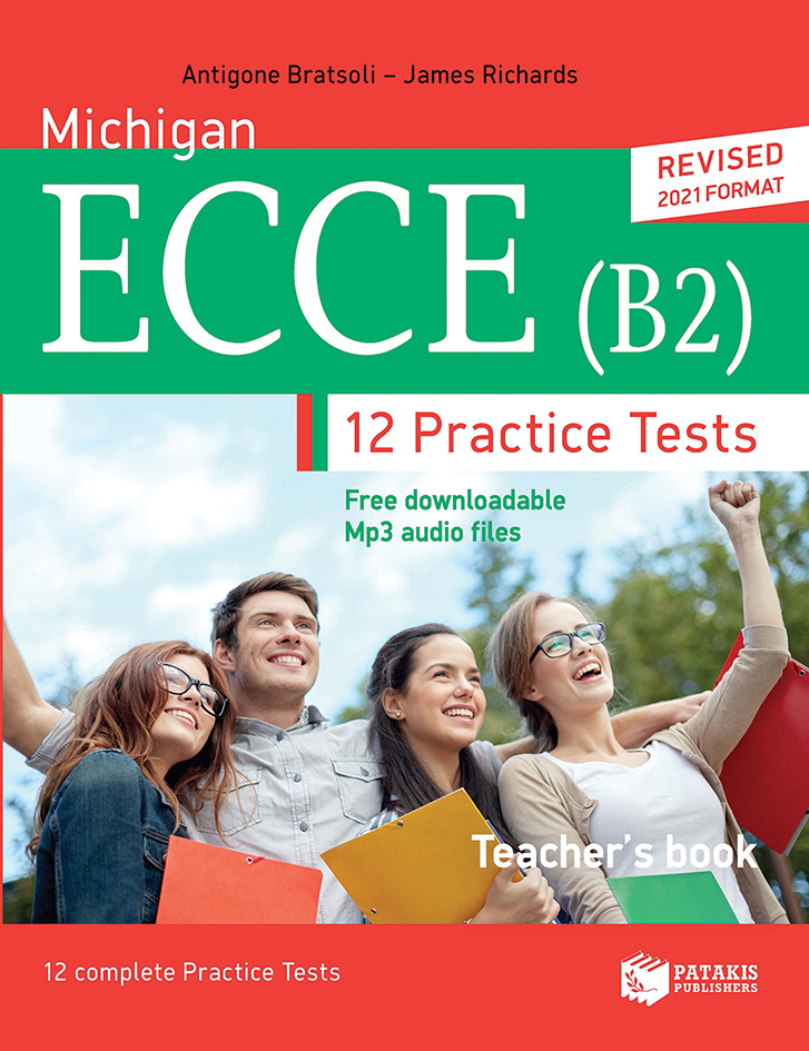 Michigan ECCE (B2) 12 Practice Tests - Teacher's book (Revised 2021 format) (e-book / pdf)