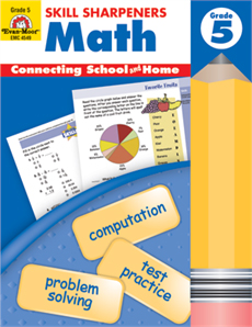 Skill Sharpeners: Math, Grade 5 - Activity Book