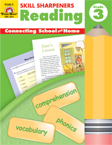 Skill Sharpeners: Reading, Grade 3 - Activity Book