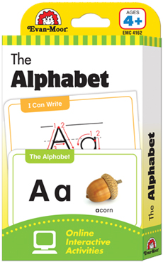 Learning Line: The Alphabet, Grades PreK+ (Ages 4+) - Flashcards