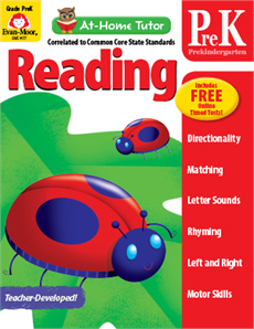 At-Home Tutor: Reading & Language, Grade PreK - Activity Book