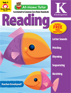 At-Home Tutor: Reading, Grade K - Activity Book