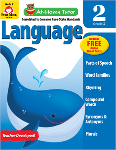 At-Home Tutor: Reading & Language, Grade 2 - Activity Book