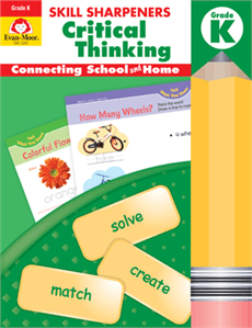 Skill Sharpeners: Critical Thinking, Grade K - Activity Book