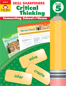 Skill Sharpeners: Critical Thinking, Grade 5 - Activitiy Book