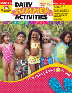 Daily Summer Activities: Moving from 1st to 2nd Grade, Grades 1-2 - Activity Book