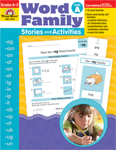 Word Family Stories and Activities, Grades K-2 (Level A) - Print