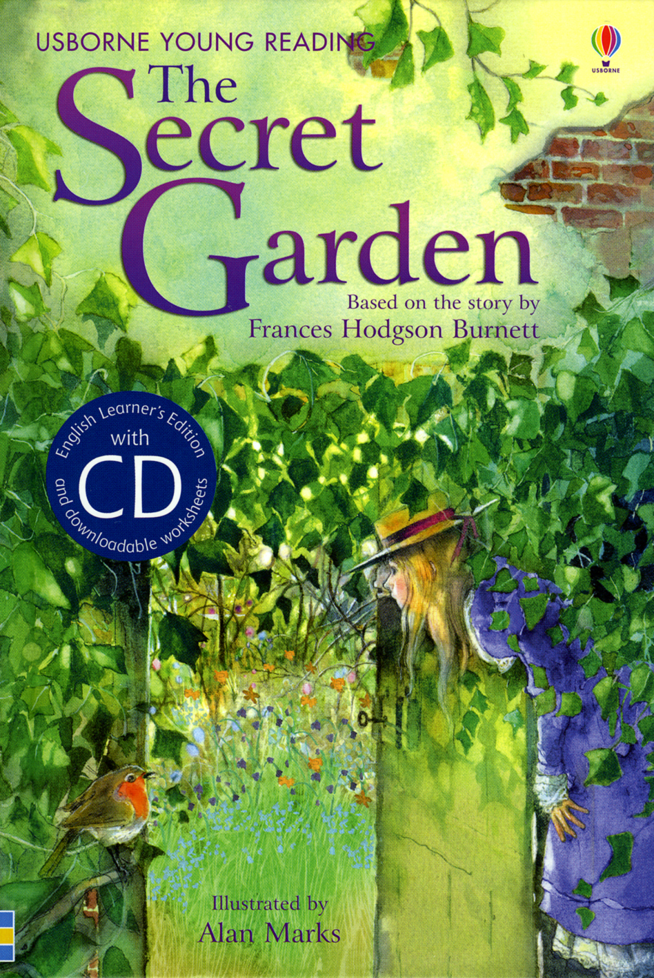 The Secret Garden (Series: Usborne First Reading - English Learner's edition with CD)