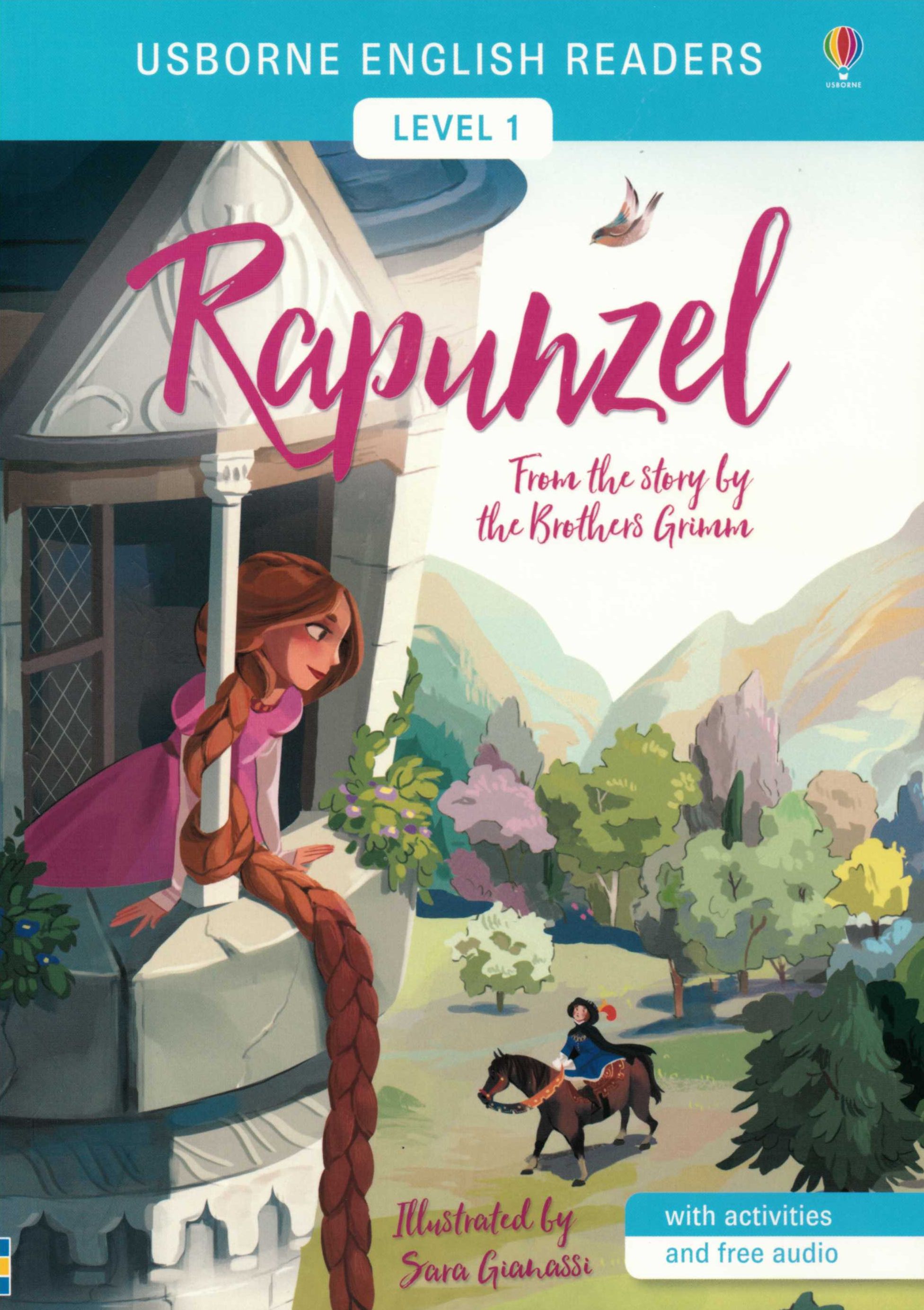Rapunzel from the story by the Brothers Grimm (with activities and free audio)