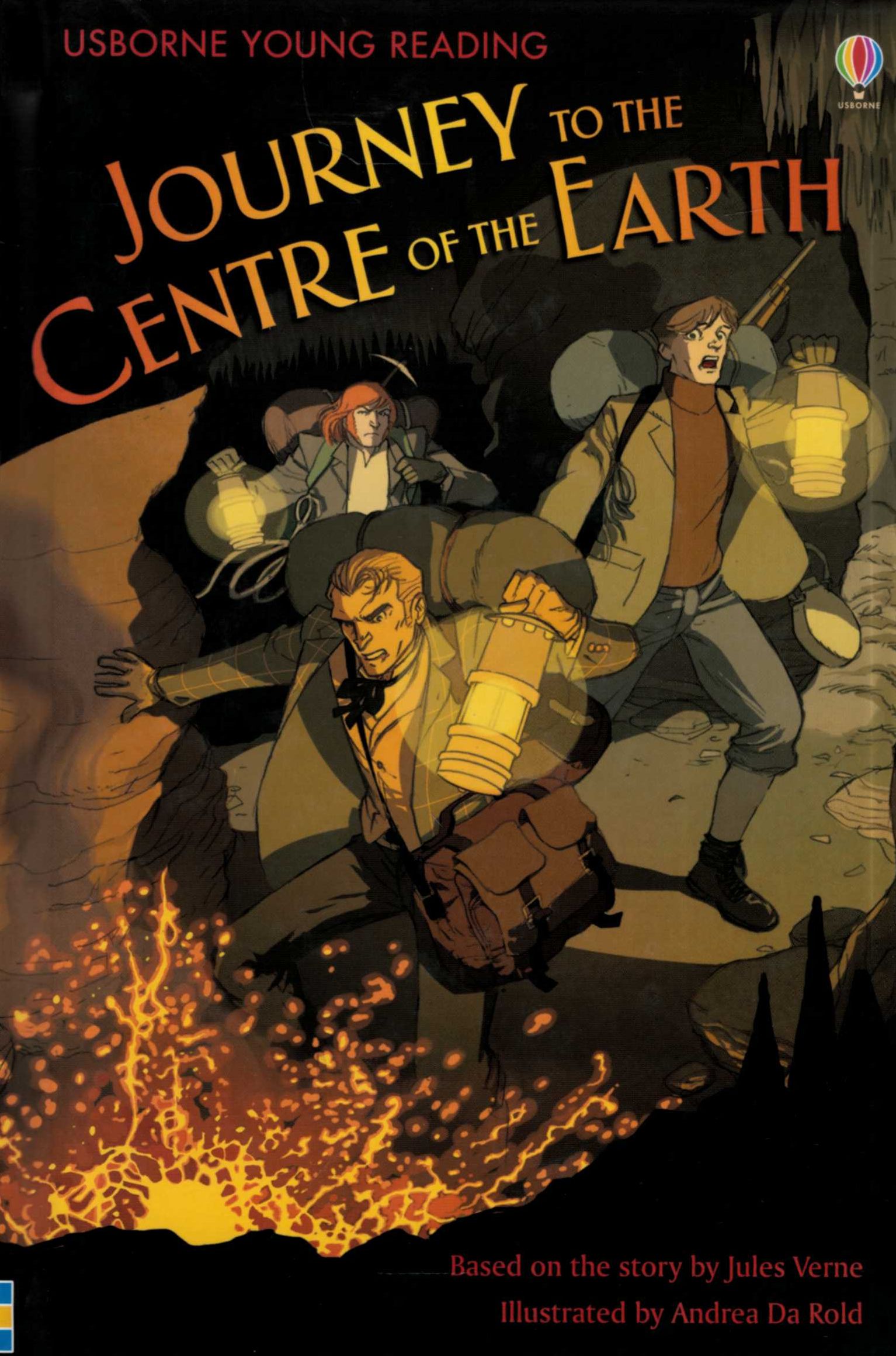 Journey to the centre of the earth (USBORNE YOUNG READING - Series three)